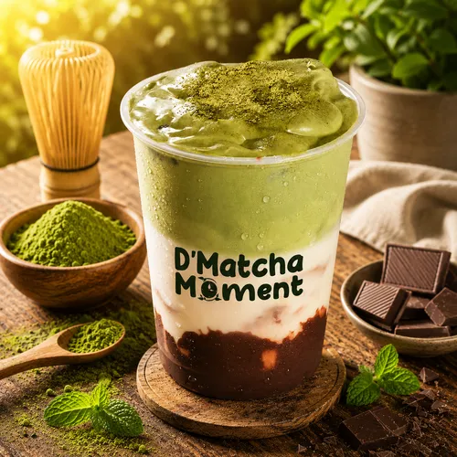 Choco Malt Matcha Cloud